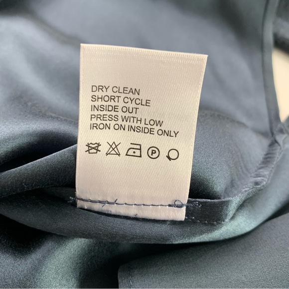 Etcetera Slate Blue Silk Cashmere Blend Long Sleeve Flowy Sweater Top Size 00 - Picture 11 of 14